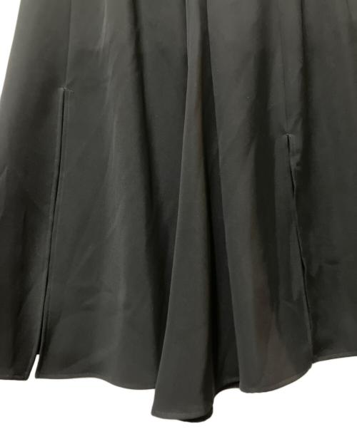 ENFOLD（エンフォルド）ENFOLD (エンフォルド) RANDOM-HEM SKIRT ブラック サイズ:36の古着・服飾アイテム