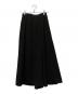 ENFOLD（エンフォルド）の古着「RANDOM-HEM SKIRT」｜ブラック