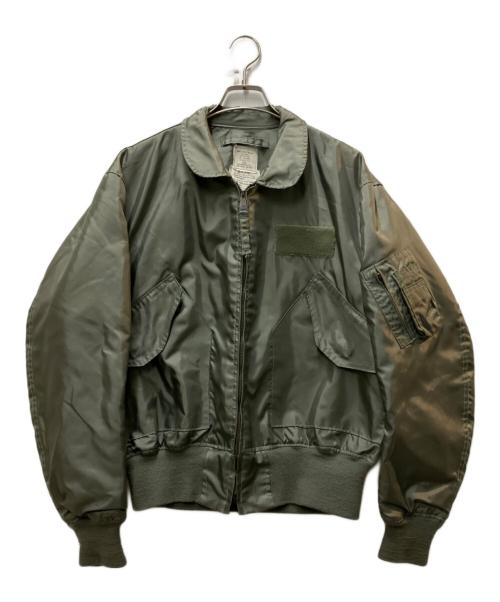 US AIR FORCE（ユーエスエアフォース）US AIR FORCE (ユーエスエアフォース) 80`s CWU-36フライトジャケット グリーン サイズ:Lの古着・服飾アイテム