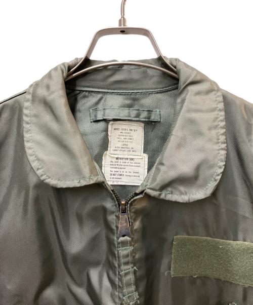 US AIR FORCE（ユーエスエアフォース）US AIR FORCE (ユーエスエアフォース) 80`s CWU-36フライトジャケット グリーン サイズ:Lの古着・服飾アイテム