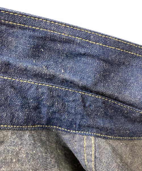 SAINT MICHAEL（セントマイケル）SAINT MICHAEL (セントマイケル) BBJ DENIM SHIRT/ REGID / BLUE インディゴ サイズ:Lの古着・服飾アイテム