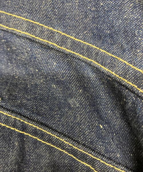 SAINT MICHAEL（セントマイケル）SAINT MICHAEL (セントマイケル) BBJ DENIM SHIRT/ REGID / BLUE インディゴ サイズ:Lの古着・服飾アイテム