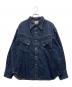 SAINT MICHAEL（セントマイケル）の古着「BBJ DENIM SHIRT/ REGID / BLUE」｜インディゴ