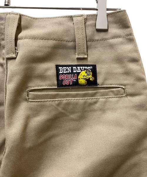 BEN DAVIS（ベンデイビス）BEN DAVIS (ベンデイビス) ゴリラカットパンツ ベージュ サイズ:W30の古着・服飾アイテム