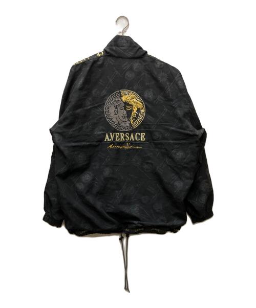 A.VERSACE（アルフレッドヴェルサーチ）A.VERSACE (アルフレッドヴェルサーチ) メデューサロゴトラックセットアップ ブラック サイズ:Lの古着・服飾アイテム