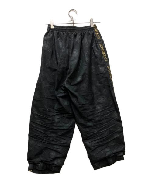 A.VERSACE（アルフレッドヴェルサーチ）A.VERSACE (アルフレッドヴェルサーチ) メデューサロゴトラックセットアップ ブラック サイズ:Lの古着・服飾アイテム