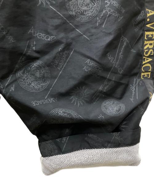 A.VERSACE（アルフレッドヴェルサーチ）A.VERSACE (アルフレッドヴェルサーチ) メデューサロゴトラックセットアップ ブラック サイズ:Lの古着・服飾アイテム