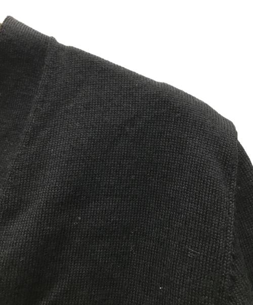 PRADA（プラダ）PRADA (プラダ) ウールハイゲージ Vネックニットカーディガン ブラック サイズ:36の古着・服飾アイテム