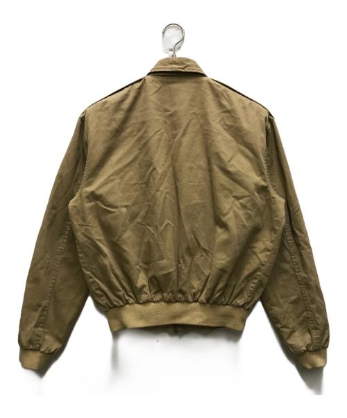 POLO RALPH LAUREN（ポロ・ラルフローレン）POLO RALPH LAUREN (ポロ・ラルフローレン) 90`s A-2 type Cotton Jacket ベージュ サイズ:Mの古着・服飾アイテム