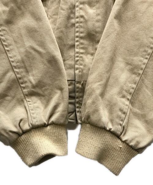 POLO RALPH LAUREN（ポロ・ラルフローレン）POLO RALPH LAUREN (ポロ・ラルフローレン) 90`s A-2 type Cotton Jacket ベージュ サイズ:Mの古着・服飾アイテム