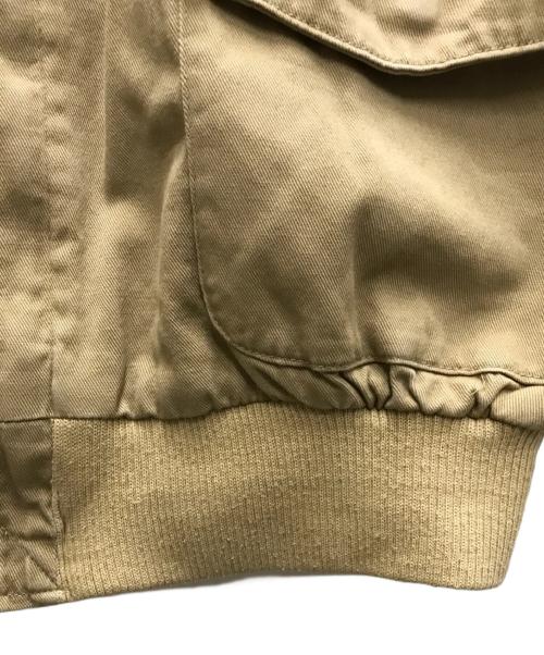 POLO RALPH LAUREN（ポロ・ラルフローレン）POLO RALPH LAUREN (ポロ・ラルフローレン) 90`s A-2 type Cotton Jacket ベージュ サイズ:Mの古着・服飾アイテム