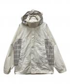 san san gear×bEatifulサンサンギア）の古着「CHECK JACKET」｜ホワイト
