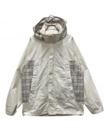 san san gear×bEatiful（サンサンギア）の古着「CHECK JACKET」｜ホワイト