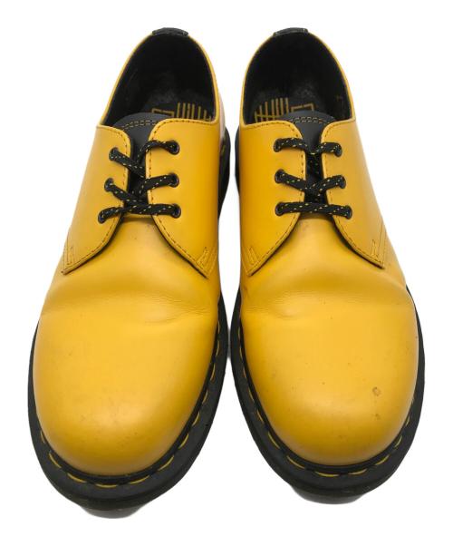 Dr.Martens（ドクターマーチン）Dr.Martens (ドクターマーチン) 3ホールシューズ イエロー サイズ:UK 8の古着・服飾アイテム
