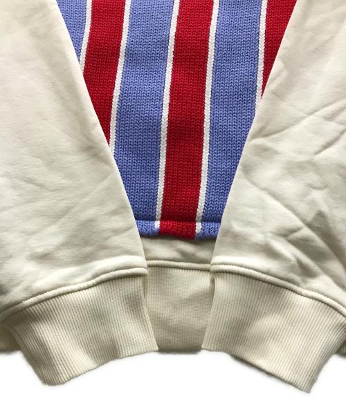 CHARLES JEFFREY LOVERBOY（チャールズ ジェフリー ラバーボーイ）CHARLES JEFFREY LOVERBOY (チャールズ ジェフリー ラバーボーイ) PATCH パーカー ベージュ サイズ:Lの古着・服飾アイテム