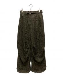 MAISON SPECIAL（メゾンスペシャル）の古着「Prime-Wide Snow Pants」｜カーキ