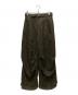 MAISON SPECIAL（メゾンスペシャル）の古着「Prime-Wide Snow Pants」｜カーキ