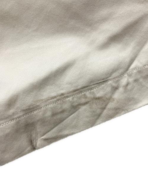 AURALEE（オーラリー）AURALEE (オーラリー) WASHED FINX CHINO ONEーTUCK PANTS ホワイト サイズ:4の古着・服飾アイテム