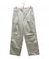 AURALEE（オーラリー）の古着「WASHED FINX CHINO ONEーTUCK PANTS」｜ホワイト
