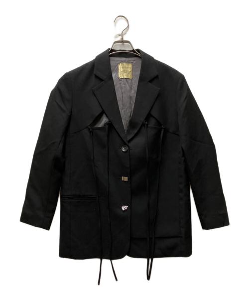 UNITED TOKYO（ユナイテッドトーキョー）UNITED TOKYO (ユナイテッドトーキョー) MUSUBIカッティングジャケット ブラック サイズ:SIZE Freeの古着・服飾アイテム