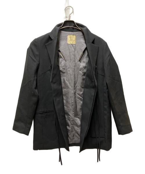 UNITED TOKYO（ユナイテッドトーキョー）UNITED TOKYO (ユナイテッドトーキョー) MUSUBIカッティングジャケット ブラック サイズ:SIZE Freeの古着・服飾アイテム