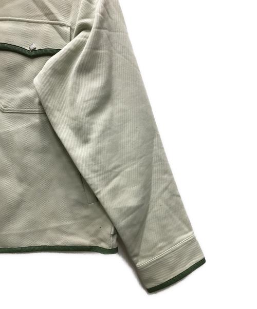 TTT MSW（ティー）TTT MSW (ティー) Wool Leather Piping Jacket グリーン サイズ:Lの古着・服飾アイテム