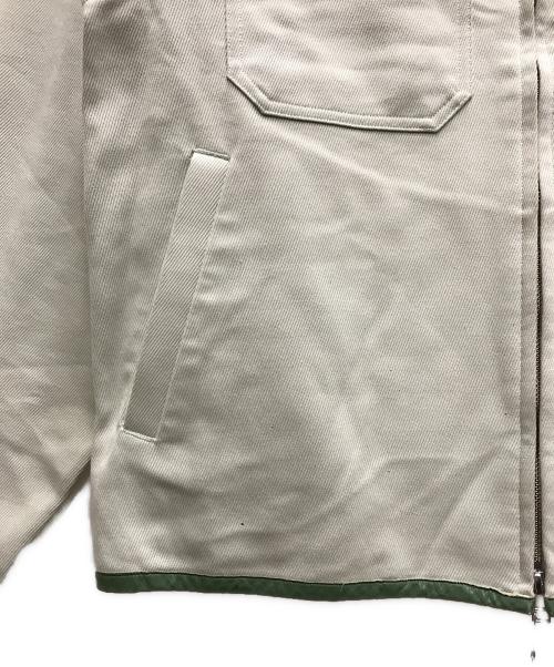 TTT MSW（ティー）TTT MSW (ティー) Wool Leather Piping Jacket グリーン サイズ:Lの古着・服飾アイテム