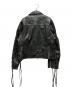 PRANK PROJECT (プランクプロジェクト) Lace-Up Leather Blouson ブラック サイズ:FREE：20000円