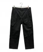 WACKO MARIA×Dickiesワコマリア×ディッキーズ）の古着「PLEATED TROUSERS」｜ブラック