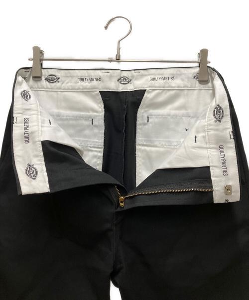 WACKO MARIA（ワコマリア）WACKO MARIA (ワコマリア) Dickies (ディッキーズ) PLEATED TROUSERS ブラック サイズ:Sの古着・服飾アイテム