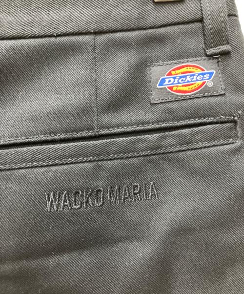 WACKO MARIA（ワコマリア）WACKO MARIA (ワコマリア) Dickies (ディッキーズ) PLEATED TROUSERS ブラック サイズ:Sの古着・服飾アイテム