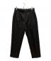 WACKO MARIA（ワコマリア）の古着「STRIPED PLEATED TROUSERS」｜ブラック