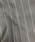 中古・古着 WACKO MARIA (ワコマリア) DORMEUIL (ドーメル) STRIPED PLEATED TROUSERS ブラック サイズ:S：23000円