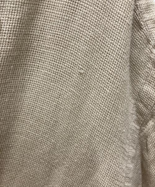 POLO RALPH LAUREN（ポロ・ラルフローレン）POLO RALPH LAUREN (ポロ・ラルフローレン) 90's リネン混 S/S オープンカラーシャツ ベージュ サイズ:Lの古着・服飾アイテム