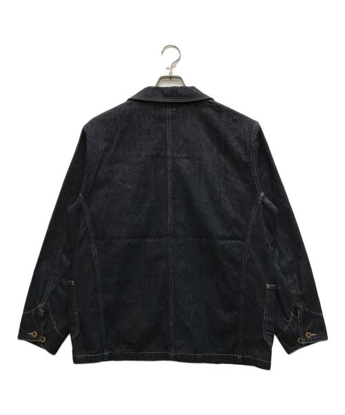 AT-DIRTY（アットダーティ）AT-DIRTY (アットダーティ) カバーオールデニムジャケット インディゴ サイズ:Mの古着・服飾アイテム
