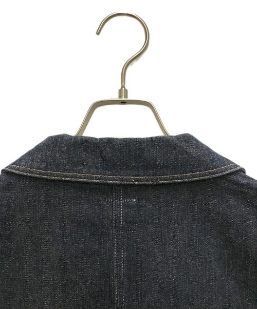 AT-DIRTY（アットダーティ）AT-DIRTY (アットダーティ) カバーオールデニムジャケット インディゴ サイズ:Mの古着・服飾アイテム
