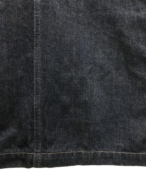 AT-DIRTY（アットダーティ）AT-DIRTY (アットダーティ) カバーオールデニムジャケット インディゴ サイズ:Mの古着・服飾アイテム