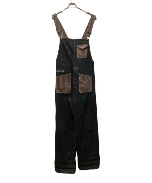AT-DIRTY（アットダーティ）AT-DIRTY (アットダーティ) WORKERS ALL  DENIM 2TONE インディゴ サイズ:Mの古着・服飾アイテム
