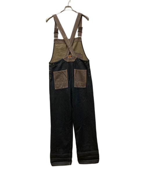 AT-DIRTY（アットダーティ）AT-DIRTY (アットダーティ) WORKERS ALL  DENIM 2TONE インディゴ サイズ:Mの古着・服飾アイテム
