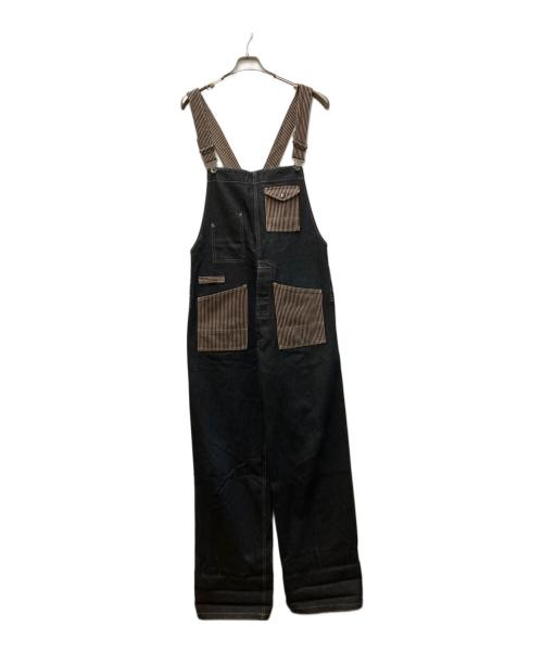 AT-DIRTY（アットダーティ）AT-DIRTY (アットダーティ) WORKERS ALL  DENIM 2TONE インディゴ サイズ:Mの古着・服飾アイテム