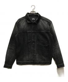 DRESS HIPPY（ドレスヒッピー）の古着「OLDMAN DENIM デニムジャケット」｜ブラック