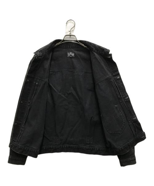DRESS HIPPY（ドレスヒッピー）DRESS HIPPY (ドレスヒッピー) OLDMAN DENIM デニムジャケット ブラック サイズ:Mの古着・服飾アイテム