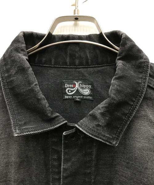DRESS HIPPY（ドレスヒッピー）DRESS HIPPY (ドレスヒッピー) OLDMAN DENIM デニムジャケット ブラック サイズ:Mの古着・服飾アイテム