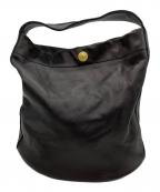 DRESS HIPPYドレスヒッピー）の古着「DH LEATHER BUCKET BAG」｜ブラック