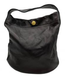 DRESS HIPPY（ドレスヒッピー）の古着「DH LEATHER BUCKET BAG」｜ブラック
