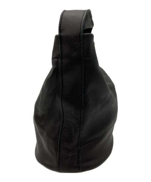 DRESS HIPPY（ドレスヒッピー）DRESS HIPPY (ドレスヒッピー) DH LEATHER BUCKET BAG ブラックの古着・服飾アイテム