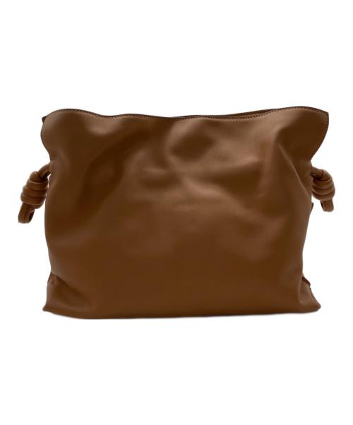 LOEWE（ロエベ）LOEWE (ロエベ) フラメンコクラッチ ミディアム ブラウン サイズ:ONE　SIZE　の古着・服飾アイテム