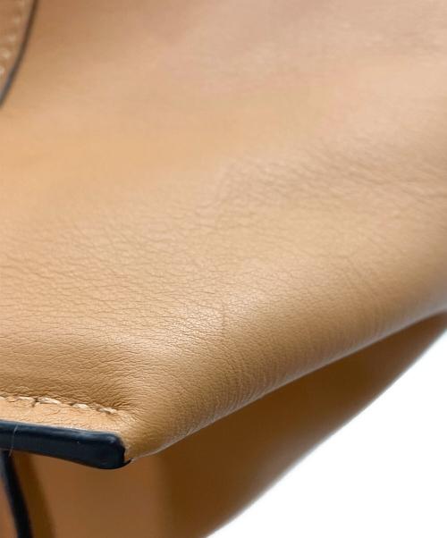 LOEWE（ロエベ）LOEWE (ロエベ) フラメンコクラッチ ミディアム ブラウン サイズ:ONE　SIZE　の古着・服飾アイテム