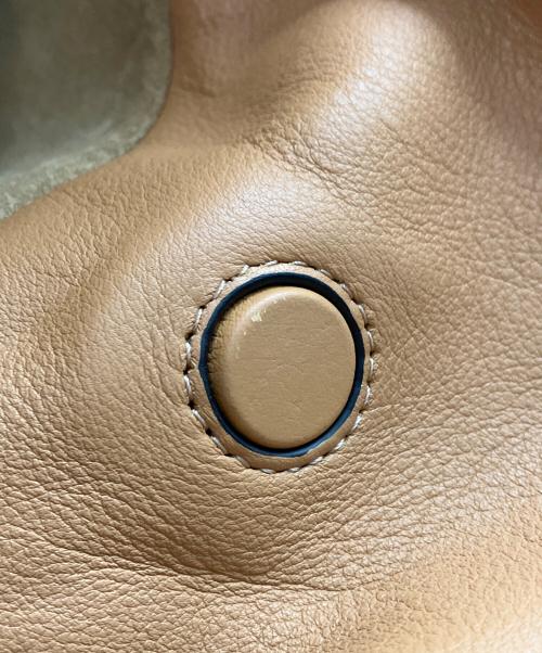 LOEWE（ロエベ）LOEWE (ロエベ) フラメンコクラッチ ミディアム ブラウン サイズ:ONE　SIZE　の古着・服飾アイテム