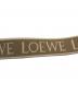 中古・古着 LOEWE (ロエベ) ロゴジャガードストラップ ベージュ：40000円